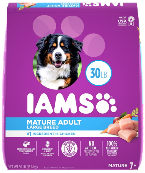 IAMS Chicken Premium Senior Dry Dog Food
